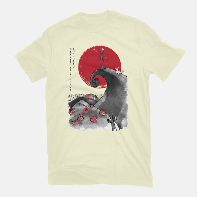 The Pumpkin King Sumi-e-Mens-Premium-Tee-DrMonekers