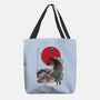 The Pumpkin King Sumi-e-None-Basic Tote-Bag-DrMonekers