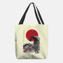 The Pumpkin King Sumi-e-None-Basic Tote-Bag-DrMonekers