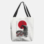 The Pumpkin King Sumi-e-None-Basic Tote-Bag-DrMonekers