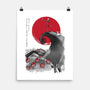 The Pumpkin King Sumi-e-None-Matte-Poster-DrMonekers