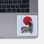The Pumpkin King Sumi-e-None-Glossy-Sticker-DrMonekers