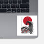 The Pumpkin King Sumi-e-None-Glossy-Sticker-DrMonekers