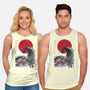 The Pumpkin King Sumi-e-Unisex-Basic-Tank-DrMonekers