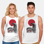 The Pumpkin King Sumi-e-Unisex-Basic-Tank-DrMonekers
