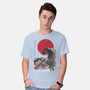 The Pumpkin King Sumi-e-Mens-Basic-Tee-DrMonekers