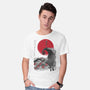 The Pumpkin King Sumi-e-Mens-Basic-Tee-DrMonekers
