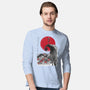 The Pumpkin King Sumi-e-Mens-Long Sleeved-Tee-DrMonekers