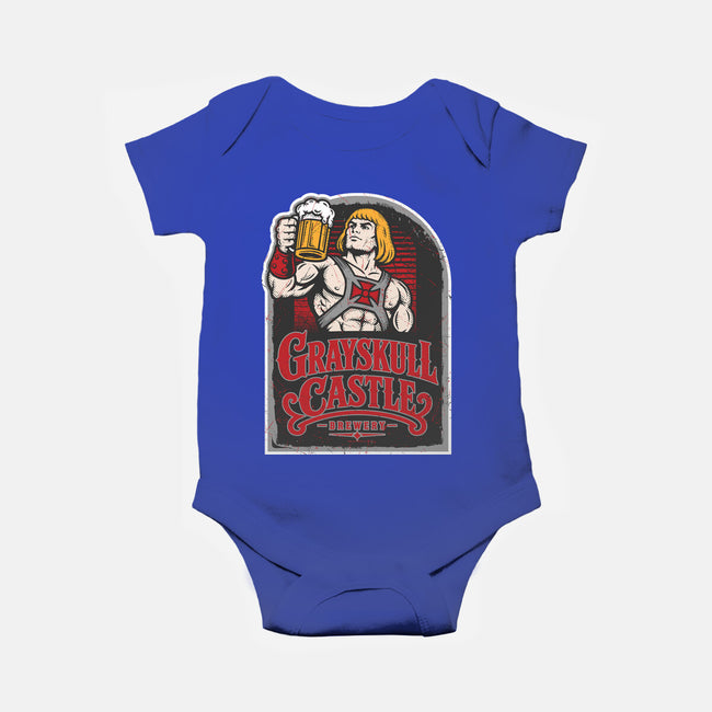 Grayskull Castle Brewery-Baby-Basic-Onesie-CarloJ1956