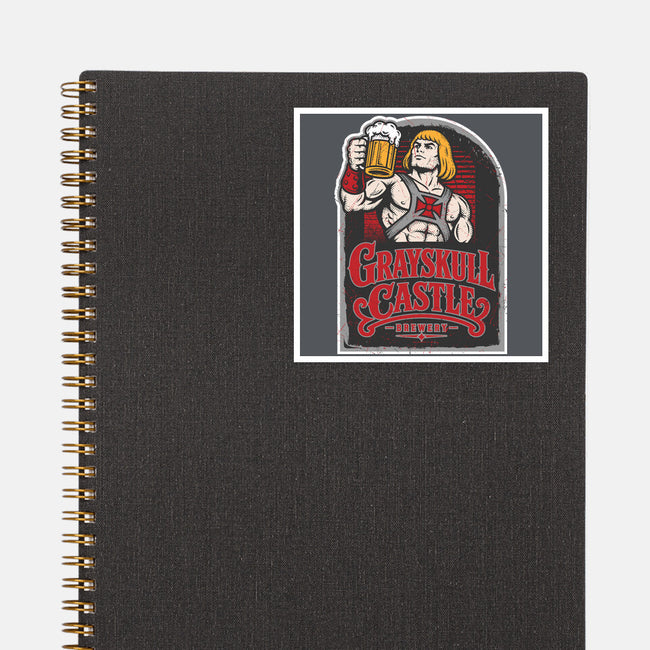 Grayskull Castle Brewery-None-Glossy-Sticker-CarloJ1956