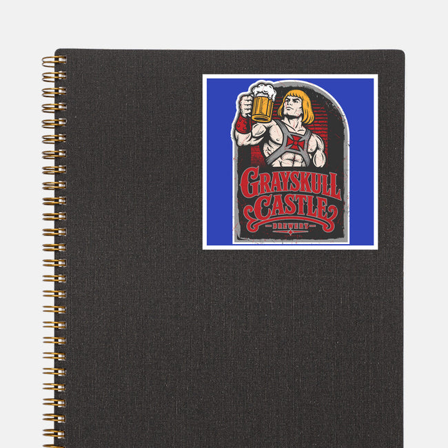 Grayskull Castle Brewery-None-Glossy-Sticker-CarloJ1956