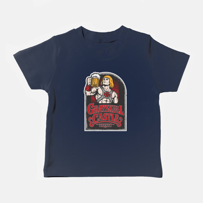 Grayskull Castle Brewery-Baby-Basic-Tee-CarloJ1956