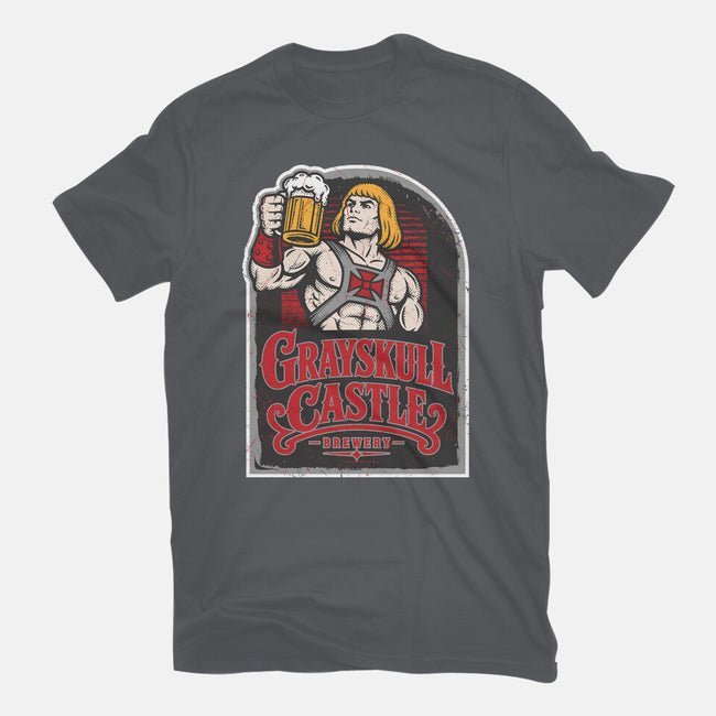 Grayskull Castle Brewery-Womens-Fitted-Tee-CarloJ1956
