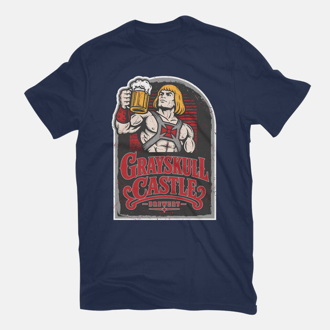 Grayskull Castle Brewery-Mens-Heavyweight-Tee-CarloJ1956