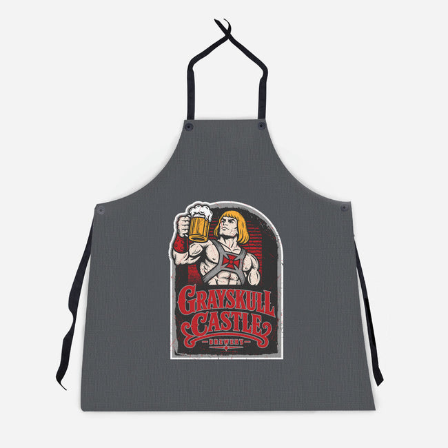 Grayskull Castle Brewery-Unisex-Kitchen-Apron-CarloJ1956