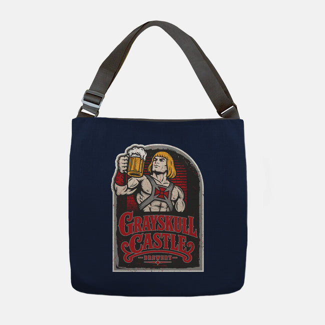 Grayskull Castle Brewery-None-Adjustable Tote-Bag-CarloJ1956