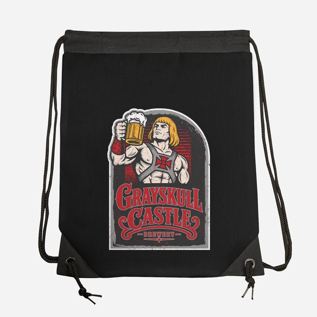 Grayskull Castle Brewery-None-Drawstring-Bag-CarloJ1956