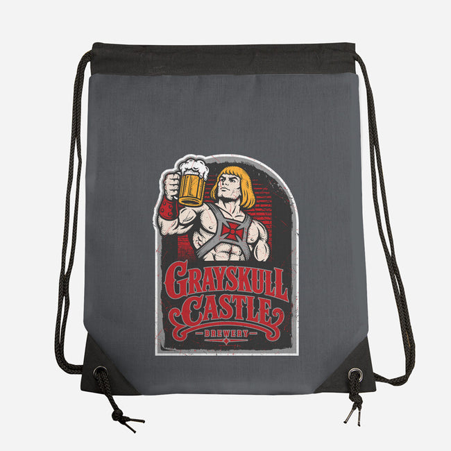 Grayskull Castle Brewery-None-Drawstring-Bag-CarloJ1956