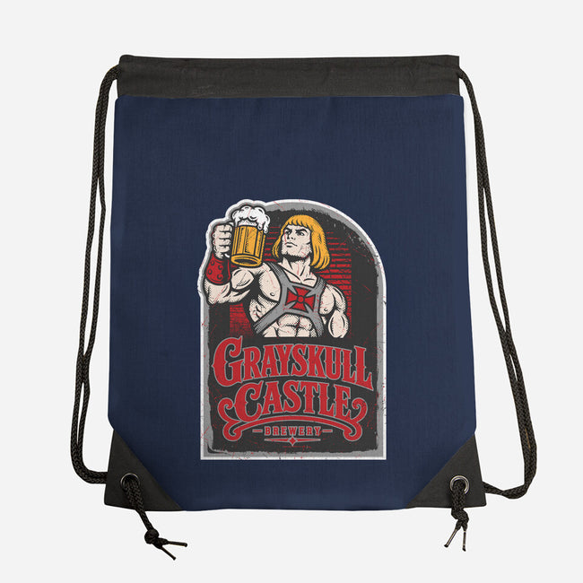 Grayskull Castle Brewery-None-Drawstring-Bag-CarloJ1956