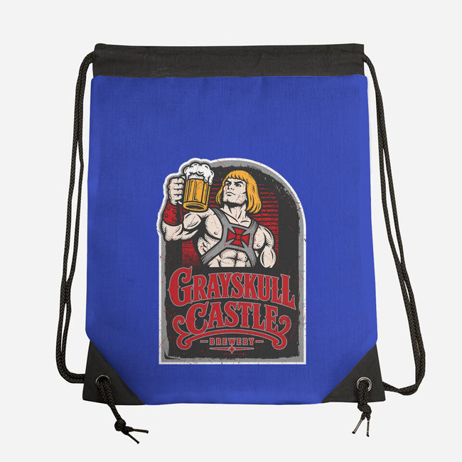 Grayskull Castle Brewery-None-Drawstring-Bag-CarloJ1956
