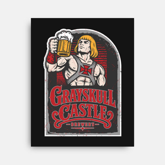 Grayskull Castle Brewery-None-Stretched-Canvas-CarloJ1956