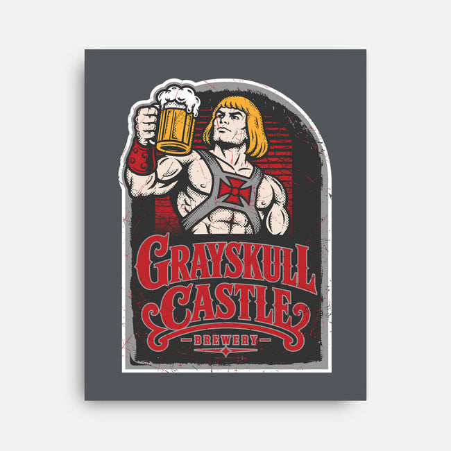 Grayskull Castle Brewery-None-Stretched-Canvas-CarloJ1956