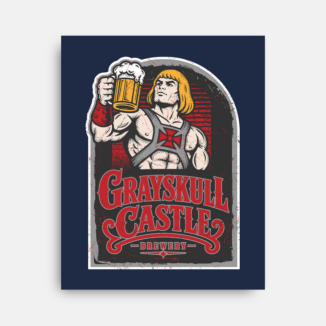 Grayskull Castle Brewery-None-Stretched-Canvas-CarloJ1956