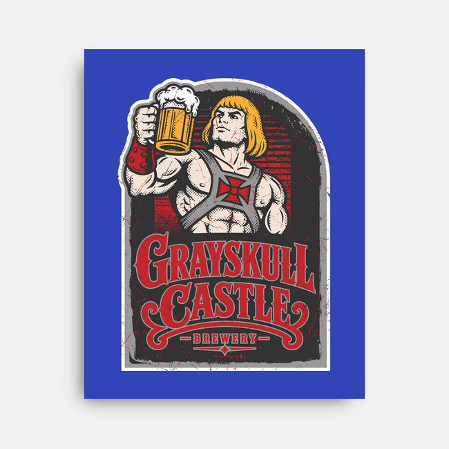 Grayskull Castle Brewery-None-Stretched-Canvas-CarloJ1956