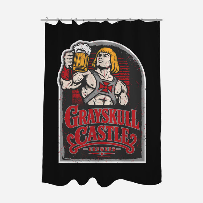 Grayskull Castle Brewery-None-Polyester-Shower Curtain-CarloJ1956