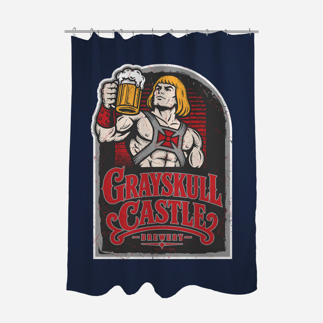 Grayskull Castle Brewery-None-Polyester-Shower Curtain-CarloJ1956