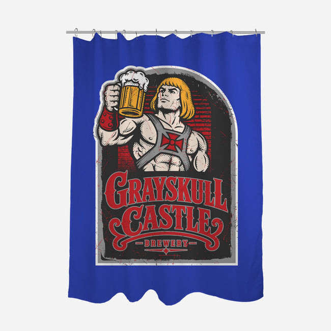 Grayskull Castle Brewery-None-Polyester-Shower Curtain-CarloJ1956