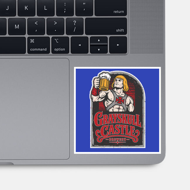 Grayskull Castle Brewery-None-Glossy-Sticker-CarloJ1956