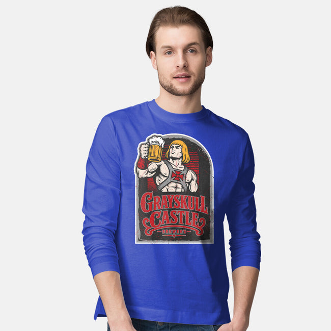 Grayskull Castle Brewery-Mens-Long Sleeved-Tee-CarloJ1956