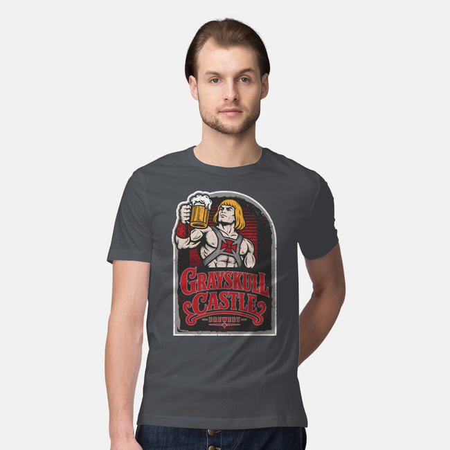Grayskull Castle Brewery-Mens-Premium-Tee-CarloJ1956
