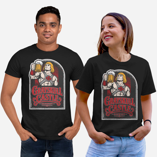 Grayskull Castle Brewery-Unisex-Basic-Tee-CarloJ1956