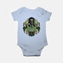 Summon The Creature-Baby-Basic-Onesie-glitchygorilla
