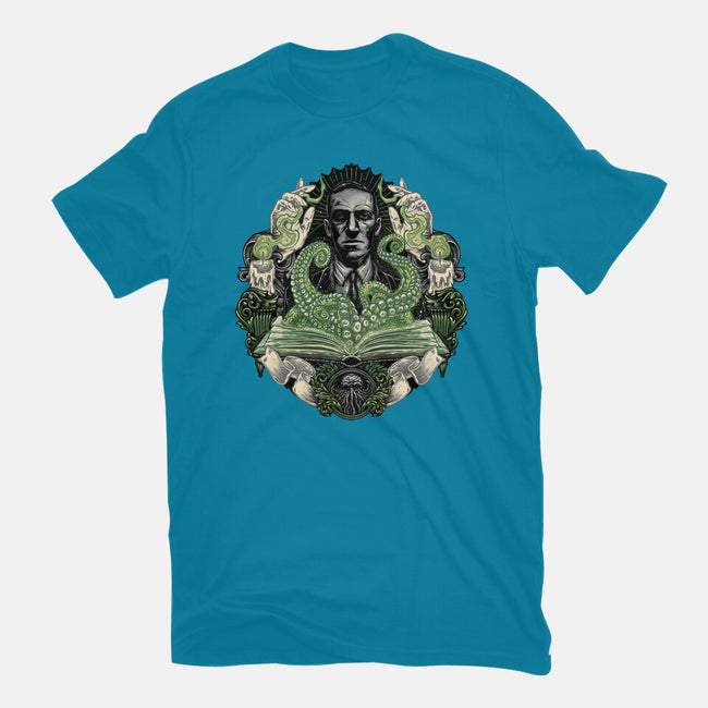 Summon The Creature-Womens-Basic-Tee-glitchygorilla