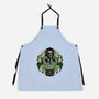 Summon The Creature-Unisex-Kitchen-Apron-glitchygorilla