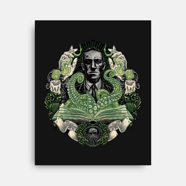 Summon The Creature-None-Stretched-Canvas-glitchygorilla
