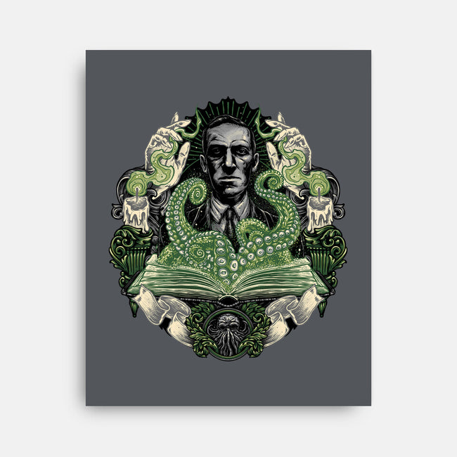 Summon The Creature-None-Stretched-Canvas-glitchygorilla