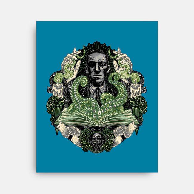 Summon The Creature-None-Stretched-Canvas-glitchygorilla