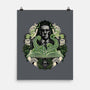 Summon The Creature-None-Matte-Poster-glitchygorilla