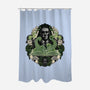 Summon The Creature-None-Polyester-Shower Curtain-glitchygorilla
