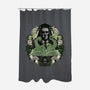 Summon The Creature-None-Polyester-Shower Curtain-glitchygorilla