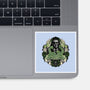 Summon The Creature-None-Glossy-Sticker-glitchygorilla