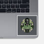 Summon The Creature-None-Glossy-Sticker-glitchygorilla