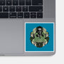 Summon The Creature-None-Glossy-Sticker-glitchygorilla