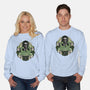 Summon The Creature-Unisex-Crew Neck-Sweatshirt-glitchygorilla