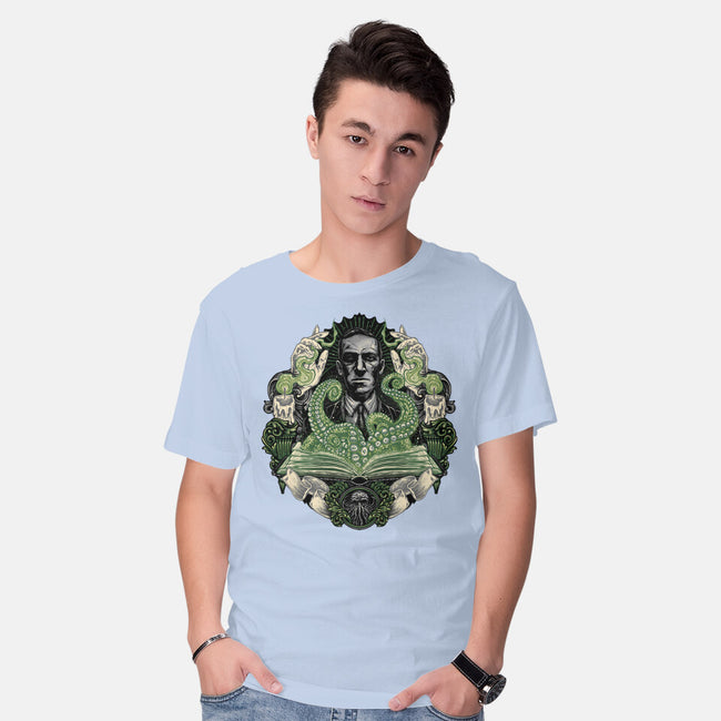 Summon The Creature-Mens-Basic-Tee-glitchygorilla