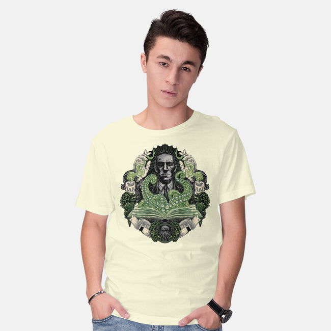 Summon The Creature-Mens-Basic-Tee-glitchygorilla